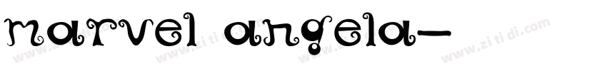 marvel angela字体转换